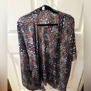 Tribal pattern shawl